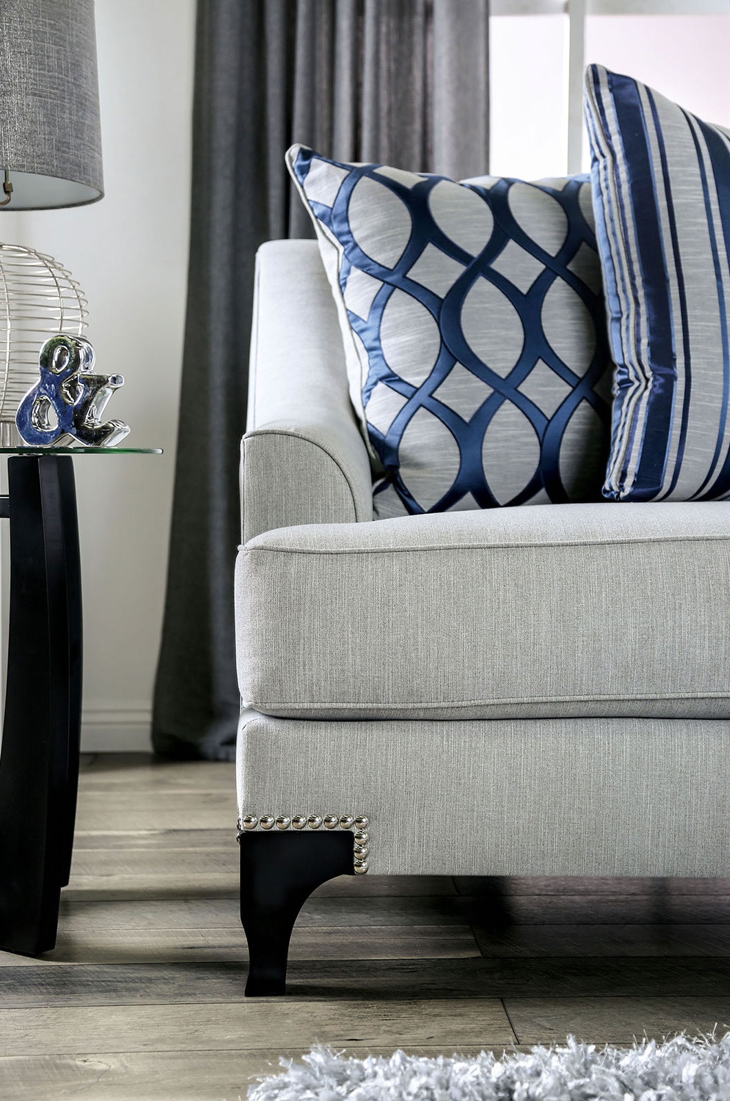 Sisseton Chenille Fabric Living Room Set