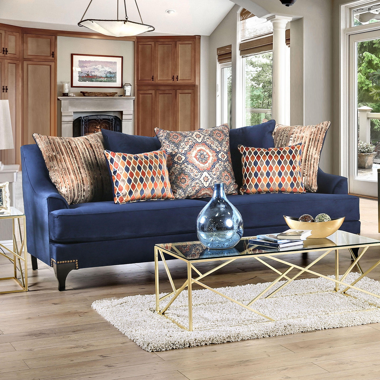 Sisseton Chenille Fabric Sofa