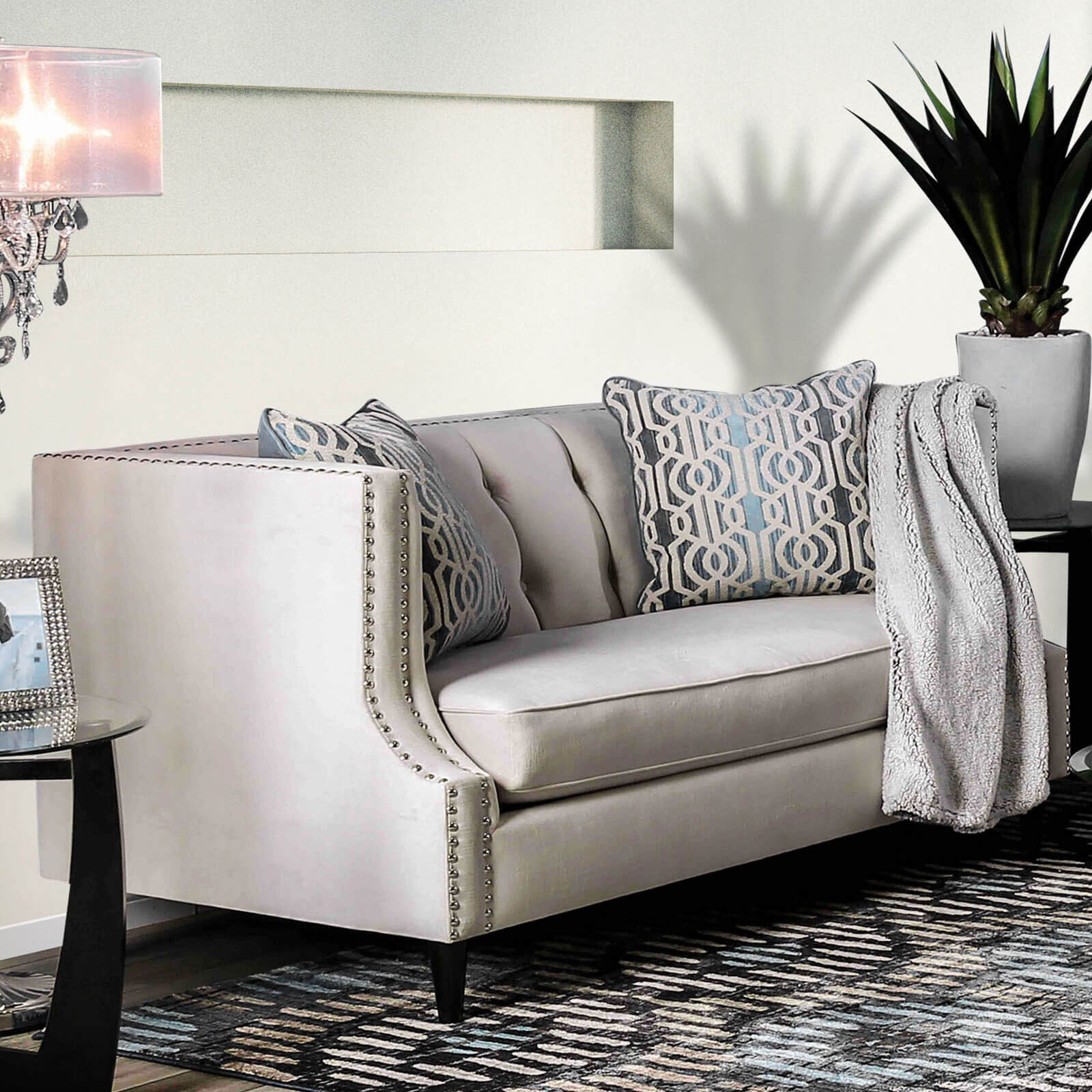 Tegan Fabric Living Room Set