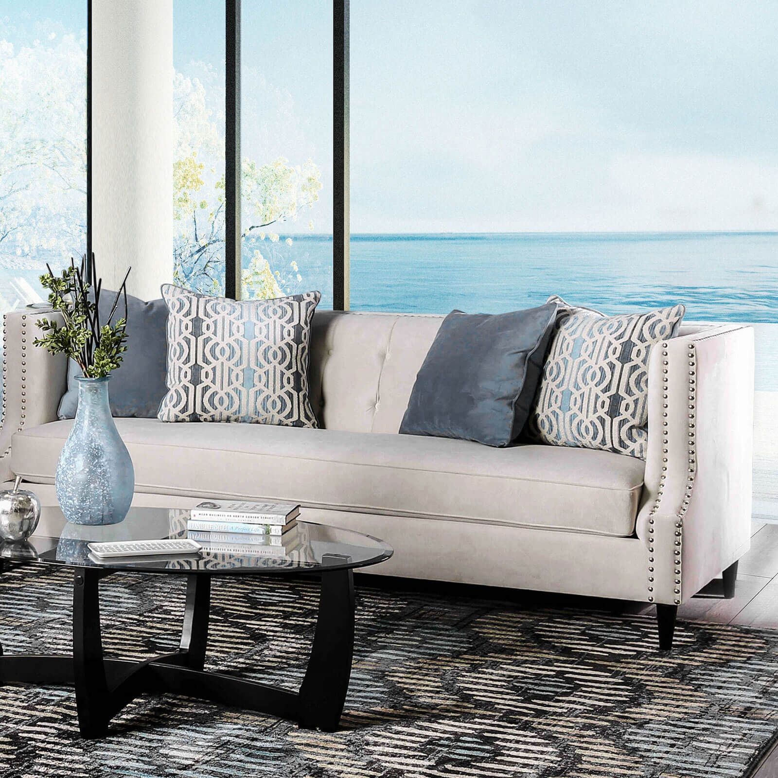 Tegan Fabric Sofa