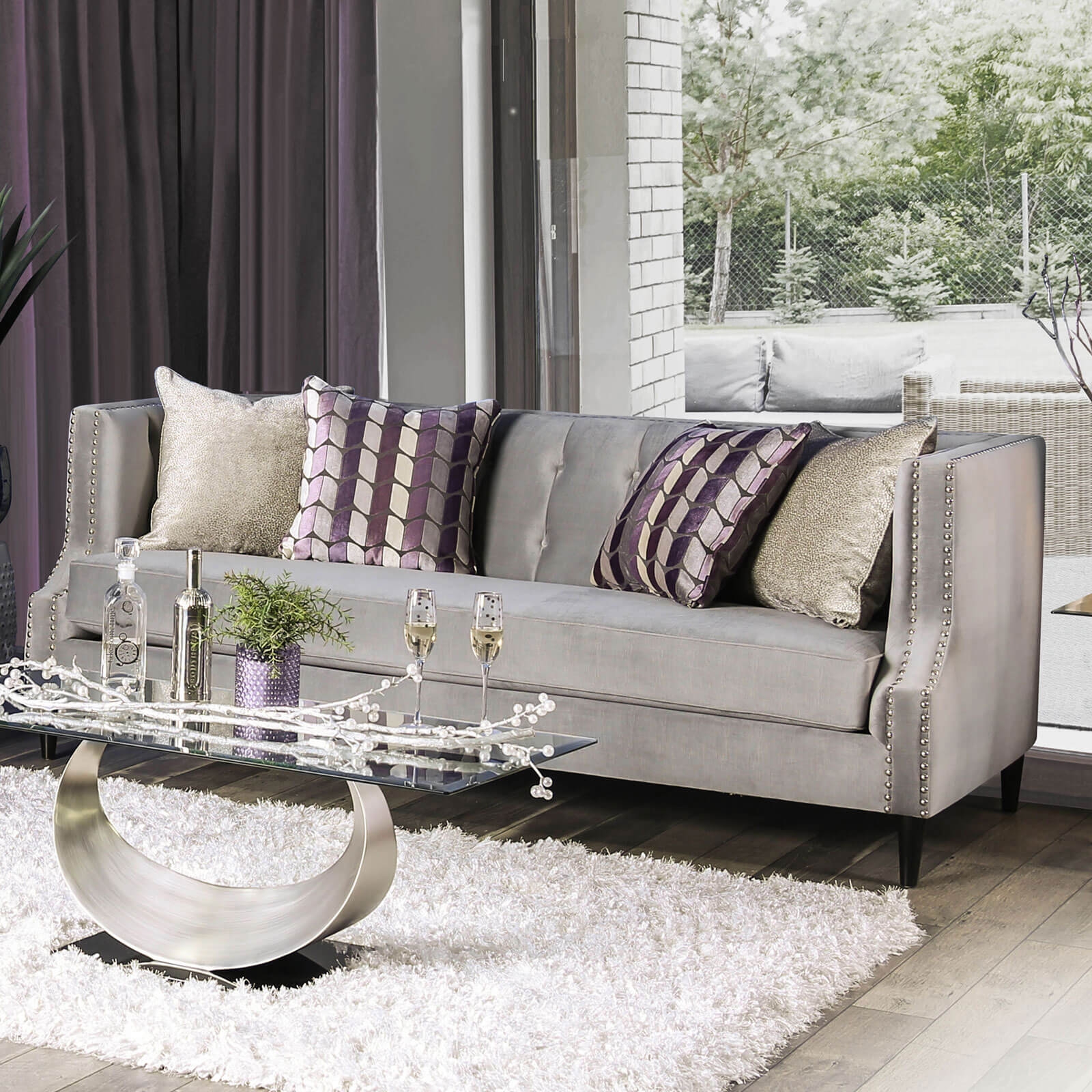 Tegan Fabric Living Room Set