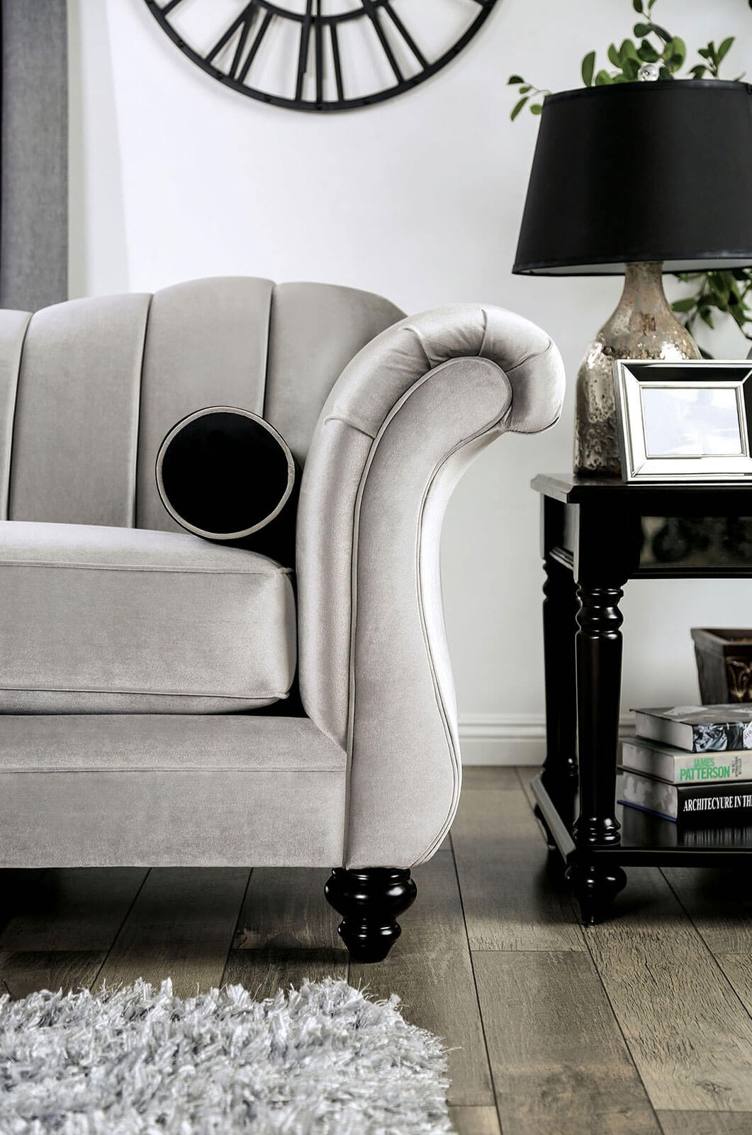 Marvin Chenille Fabric Sofa
