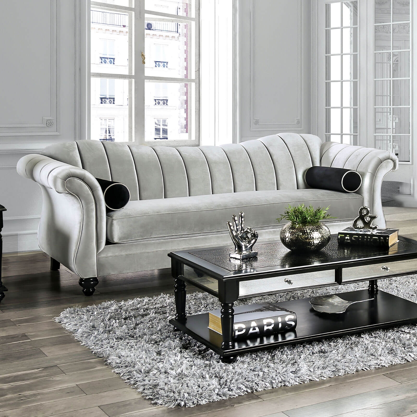 Marvin Chenille Fabric Sofa