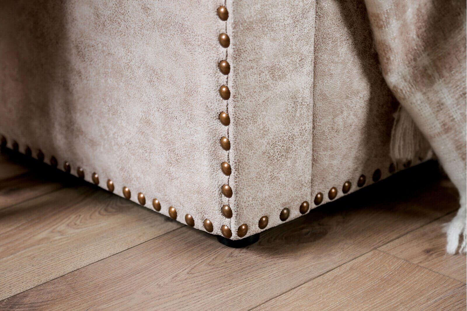 Parshall Fabric Button Tufted Sofa