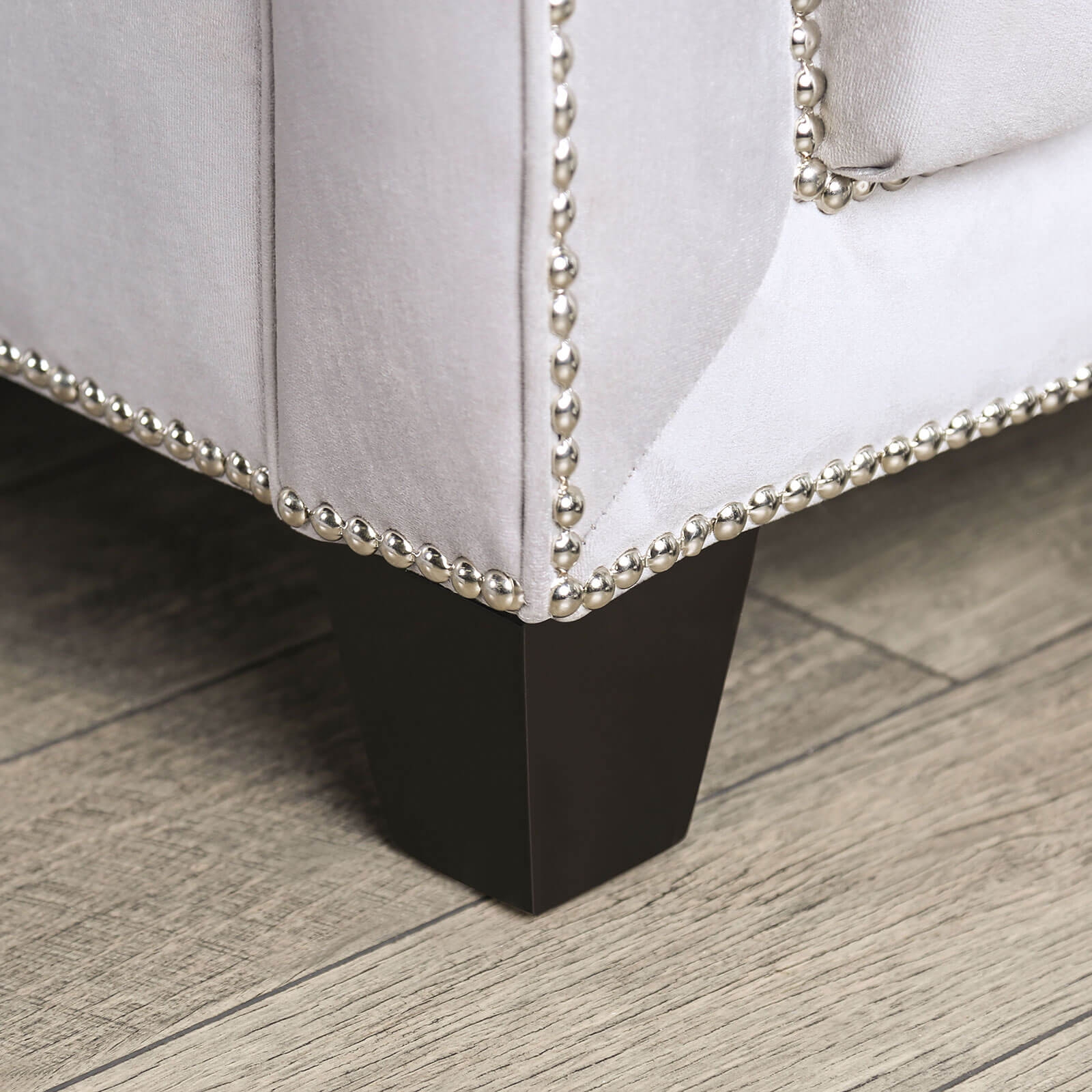 Silvan Velvet Fabric Loveseat
