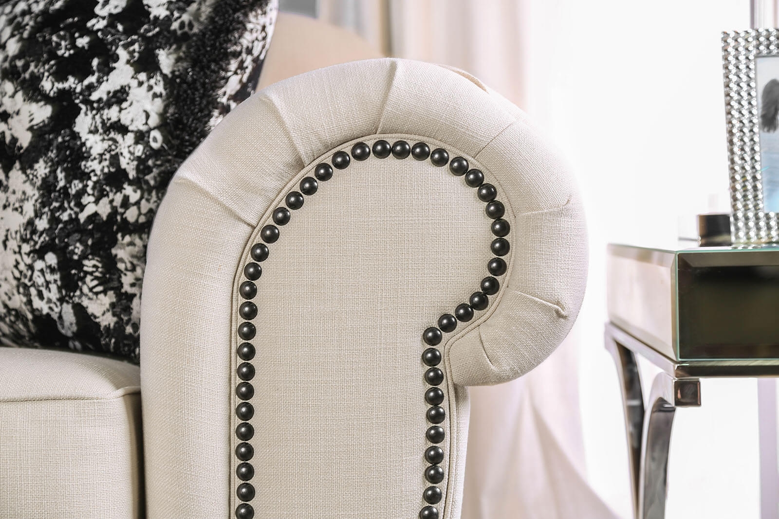 Gilda Linen Fabric Sofa