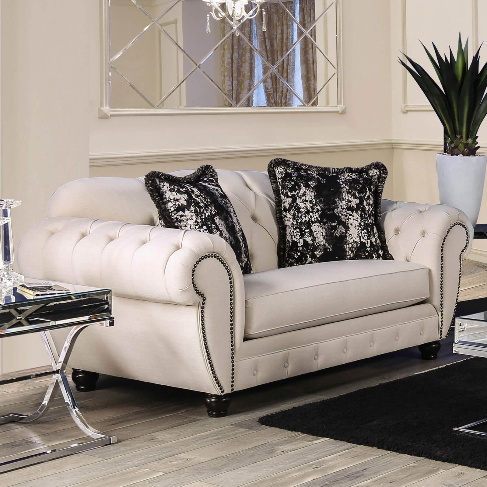 Gilda Fabric Living Room Set