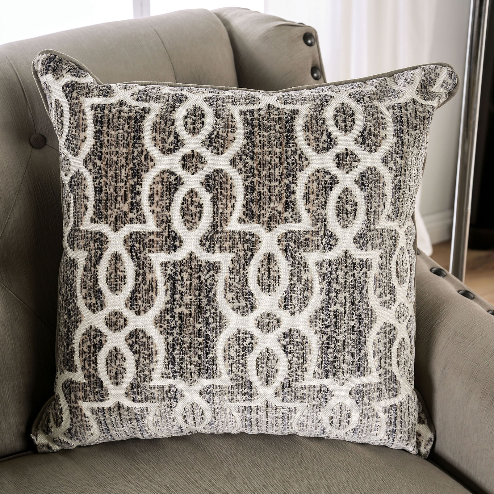 Ezrin Fabric Living Room Set
