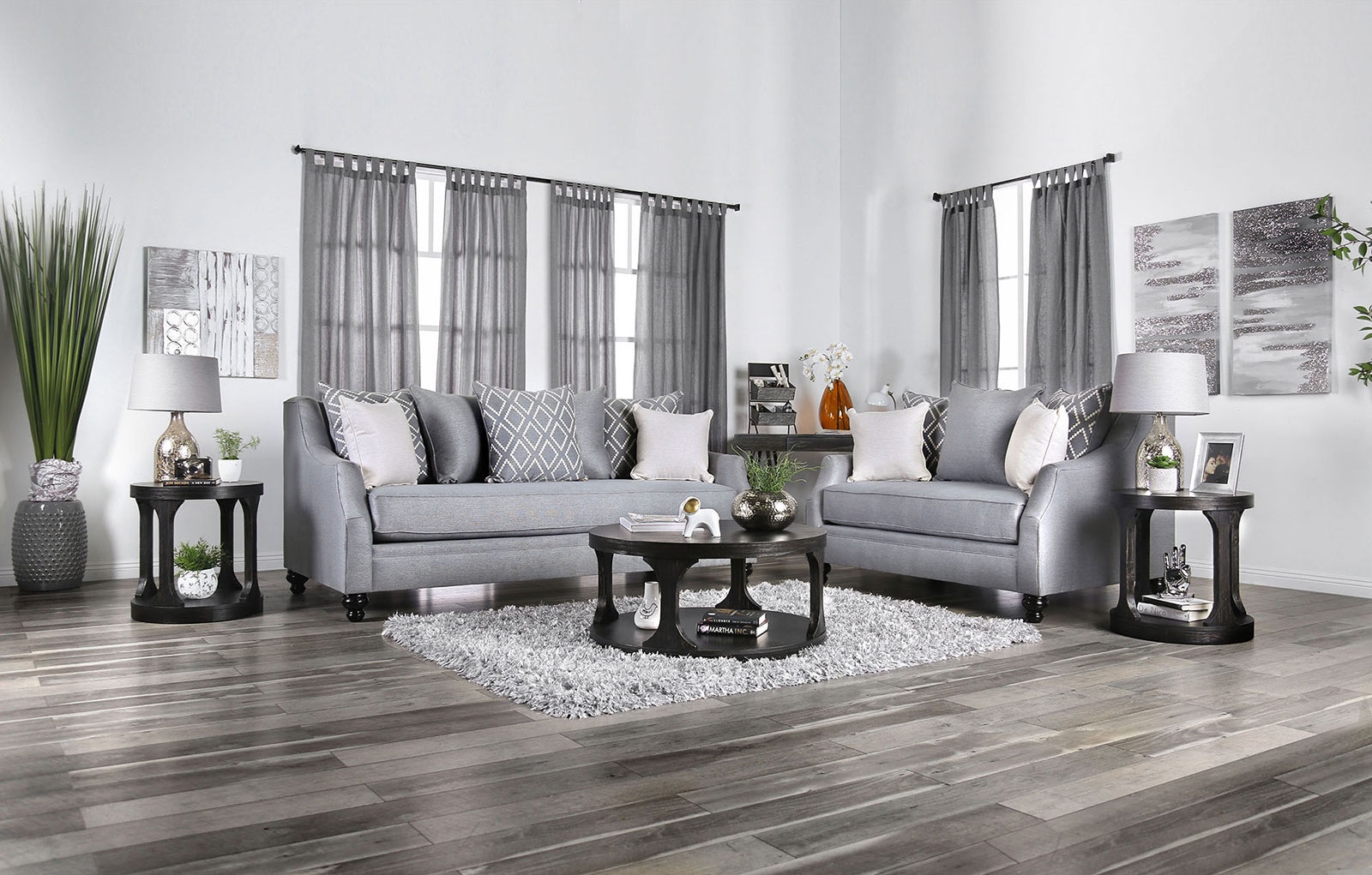 Nefyn Fabric Living Room Set