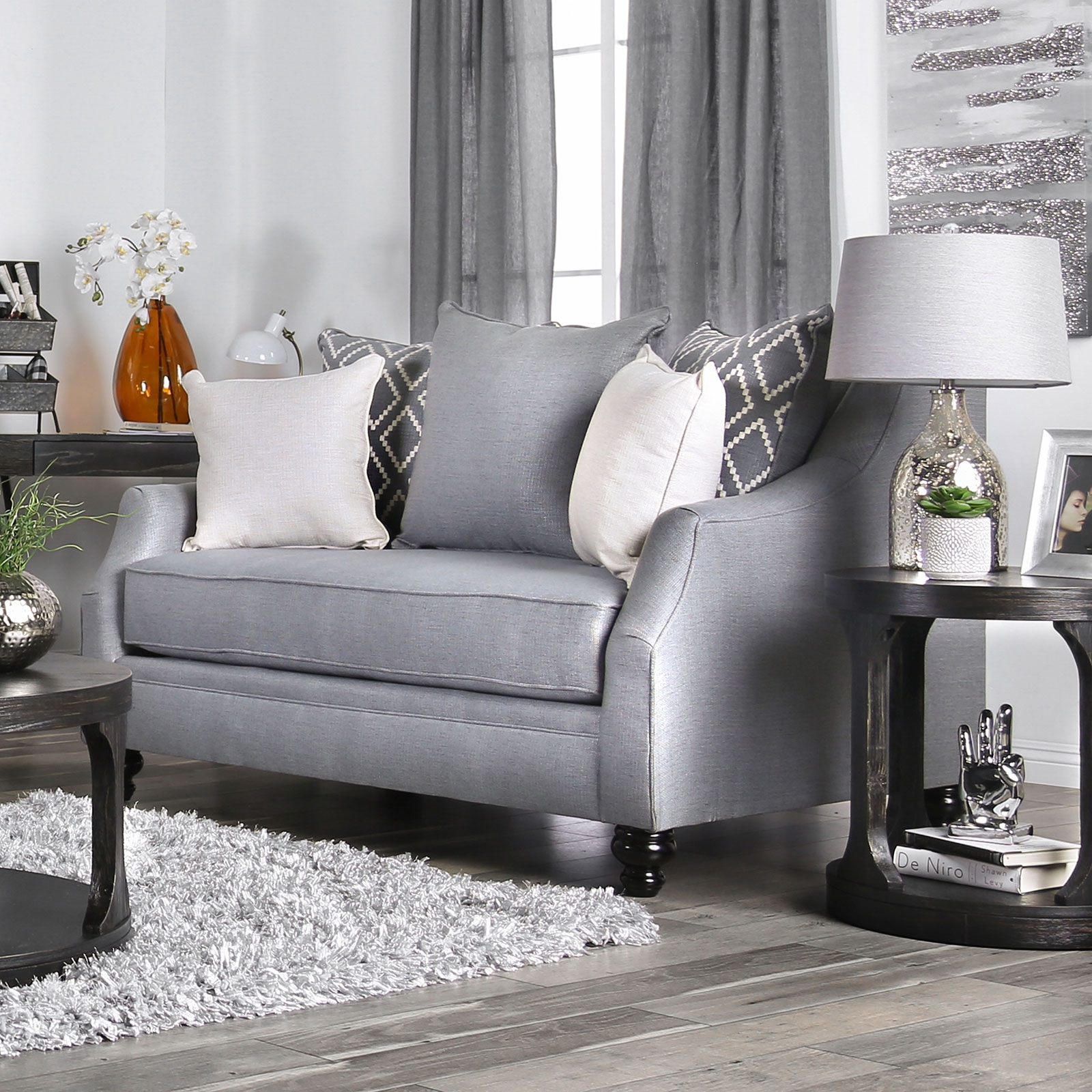 Nefyn Fabric Living Room Set