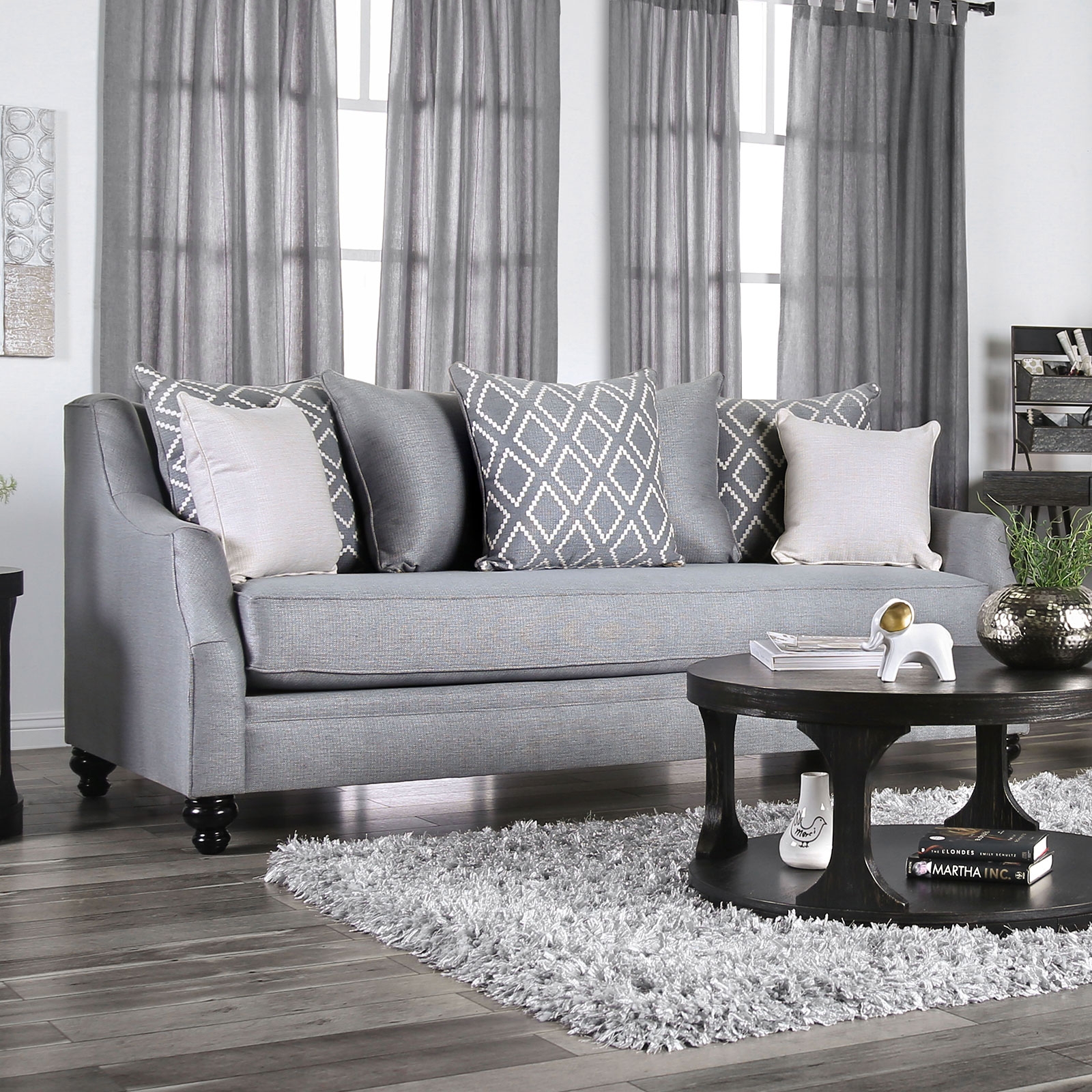 Nefyn Fabric Living Room Set