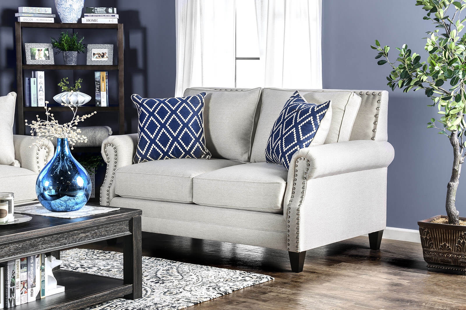 Giovanni Fabric Living Room Set