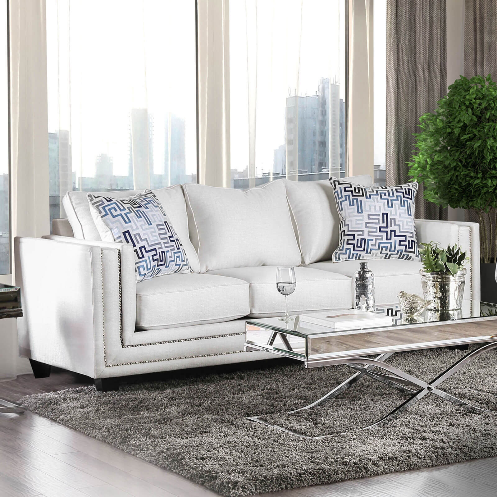 Ilse Fabric Living Room Set