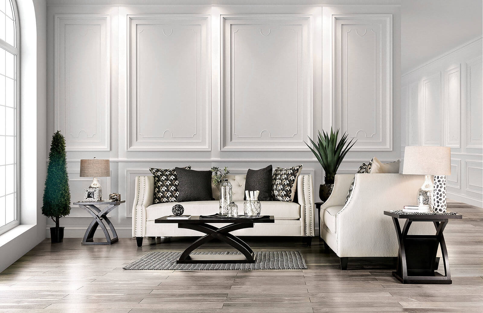 Aniyah Fabric Living Room Set