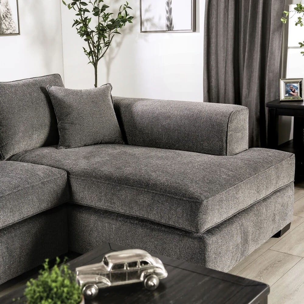 Degelis Fabric L-Shape Sectional Sofa
