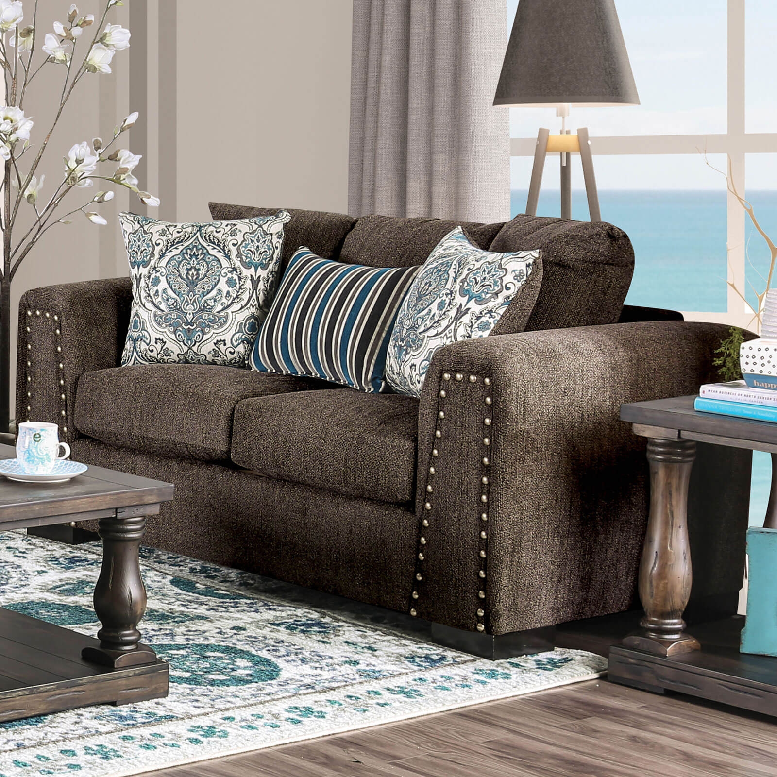 Pauline Fabric Living Room Set