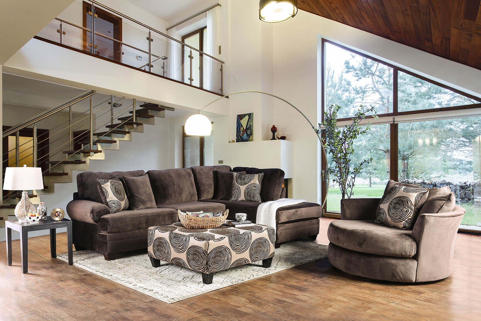Bonaventura Fabric Living Room Set