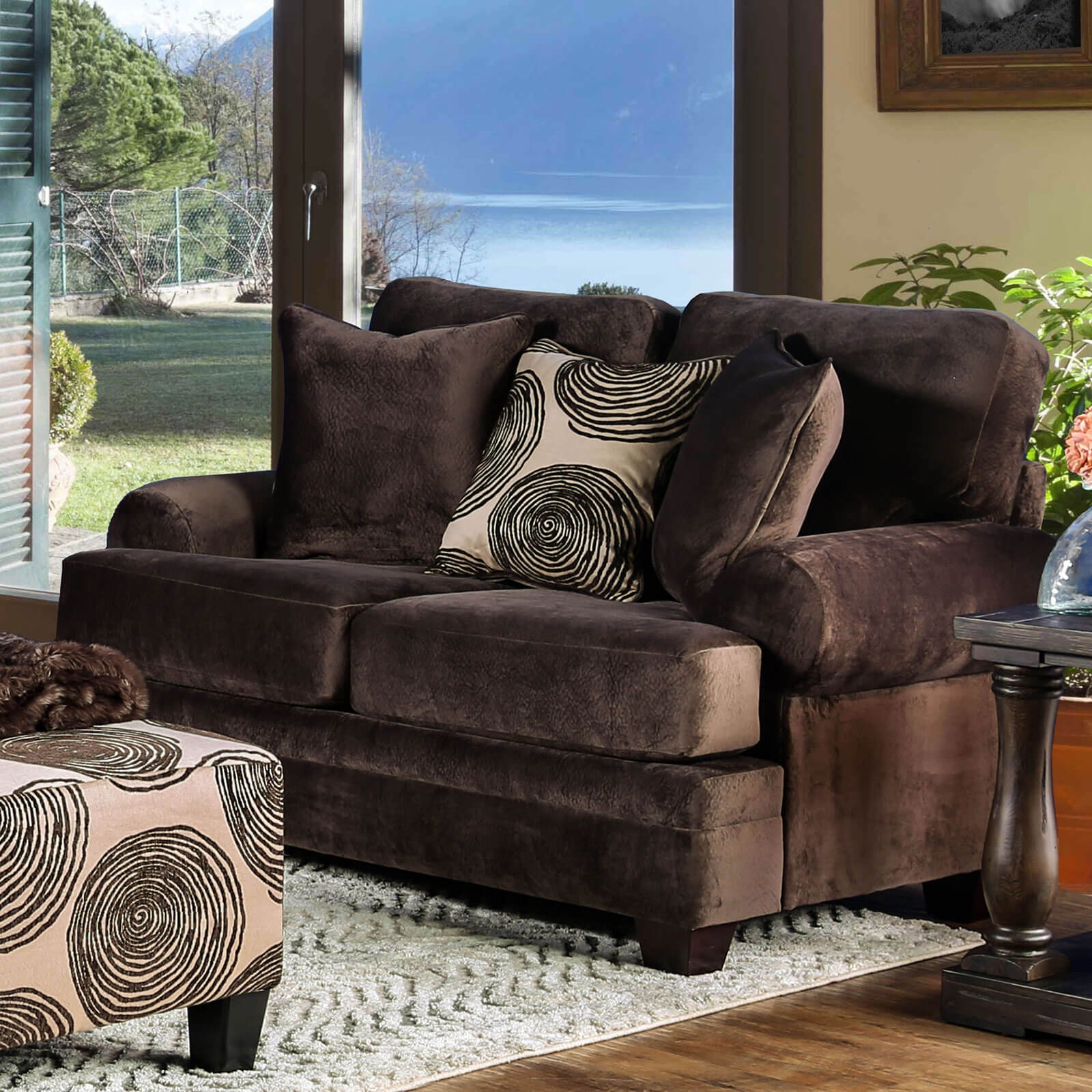 Bonaventura Fabric Living Room Set
