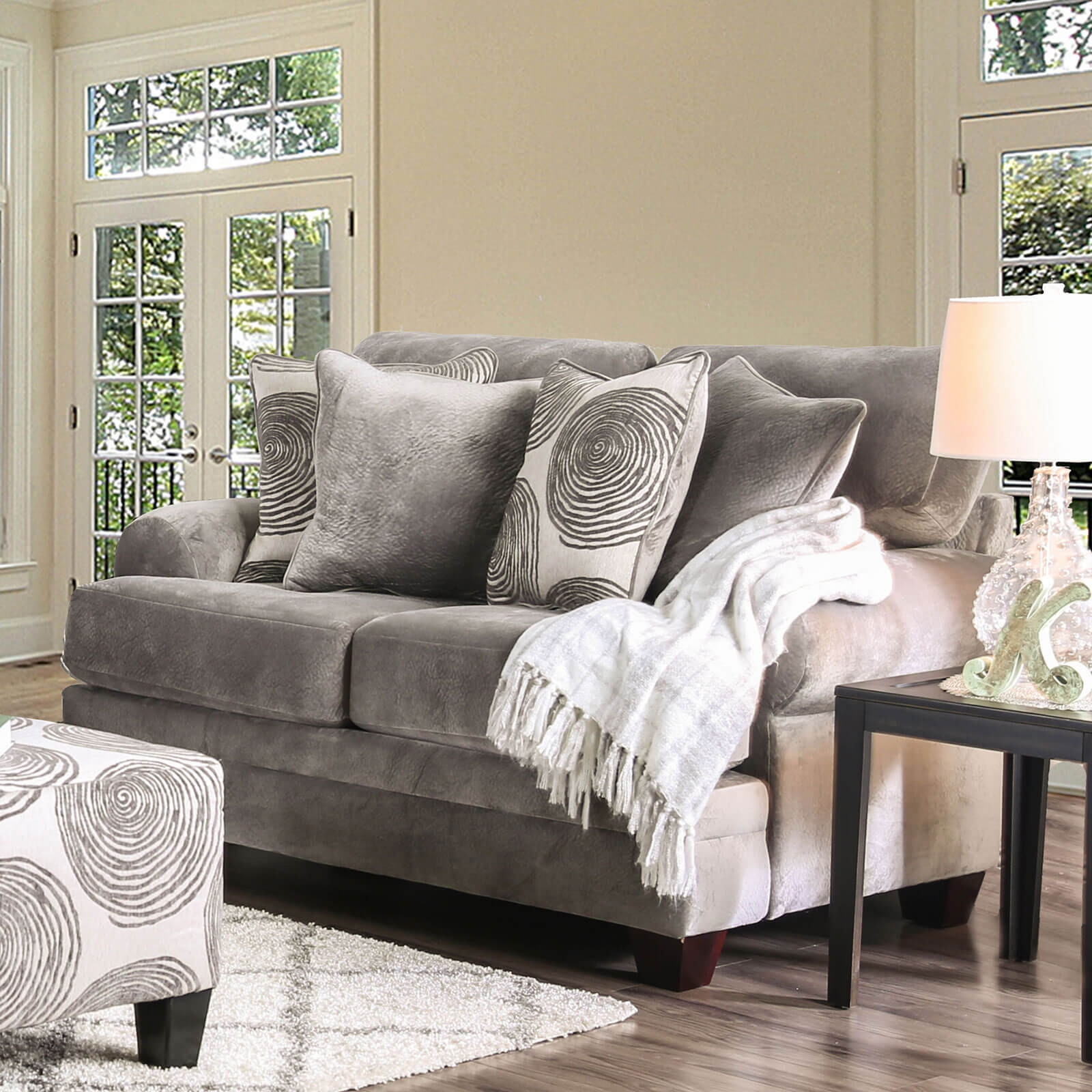 Bonaventura Fabric Living Room Set