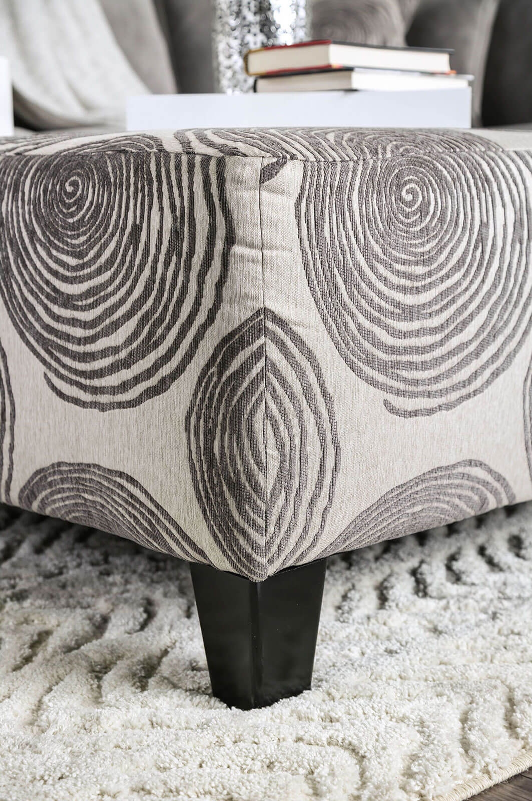 Bonaventura Fabric Ottoman