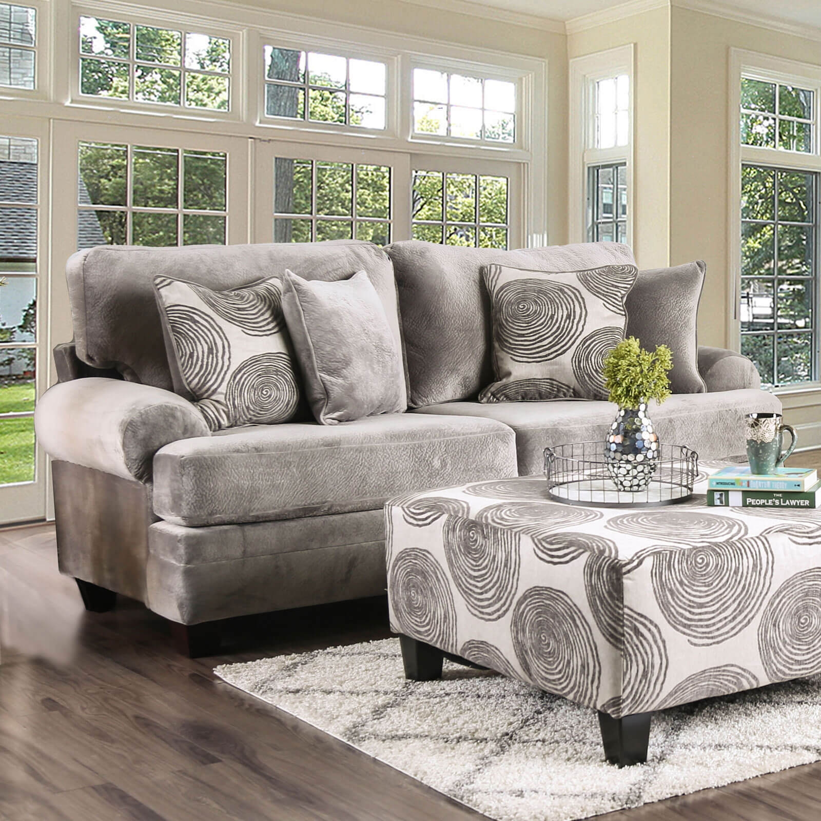 Bonaventura Fabric Living Room Set