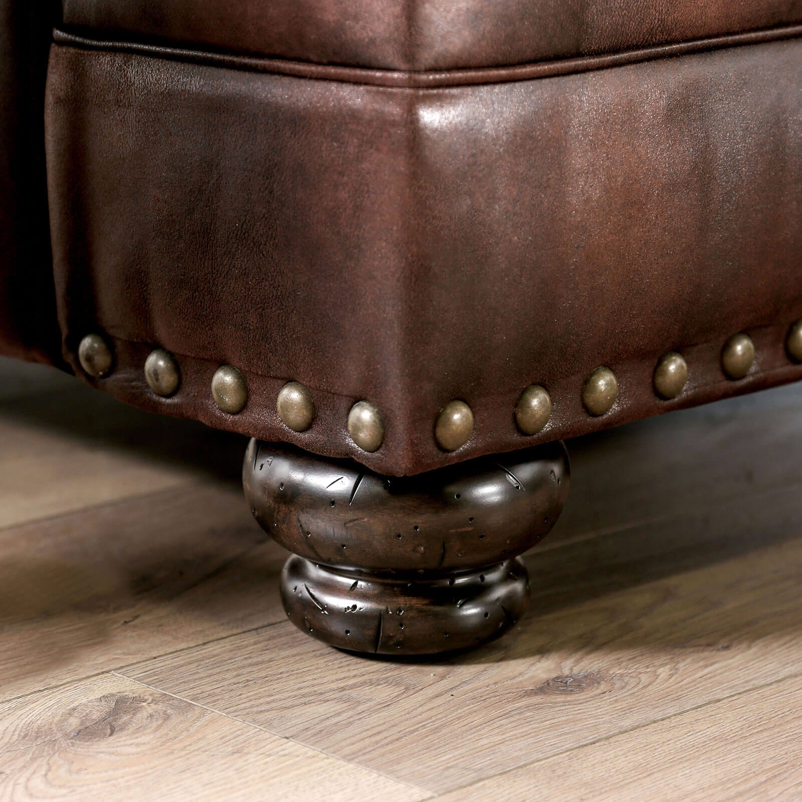 Fletcher Fabric/Leatherette Sofa