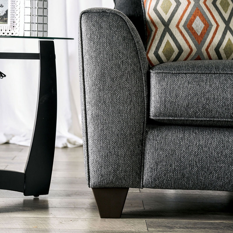 Earl Chenille Fabric L-Shape Sectional