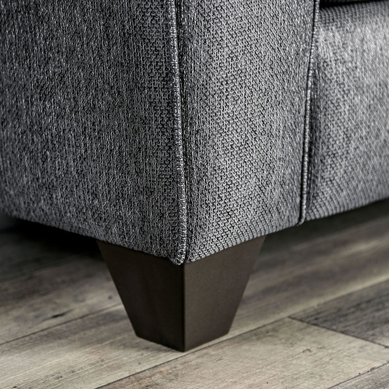 Earl Chenille Fabric L-Shape Sectional