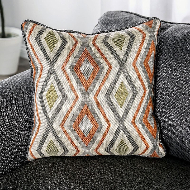 Earl Chenille Fabric L-Shape Sectional