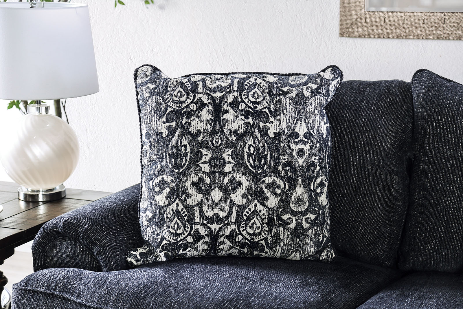 Hadleigh Chenille Fabric Loveseat