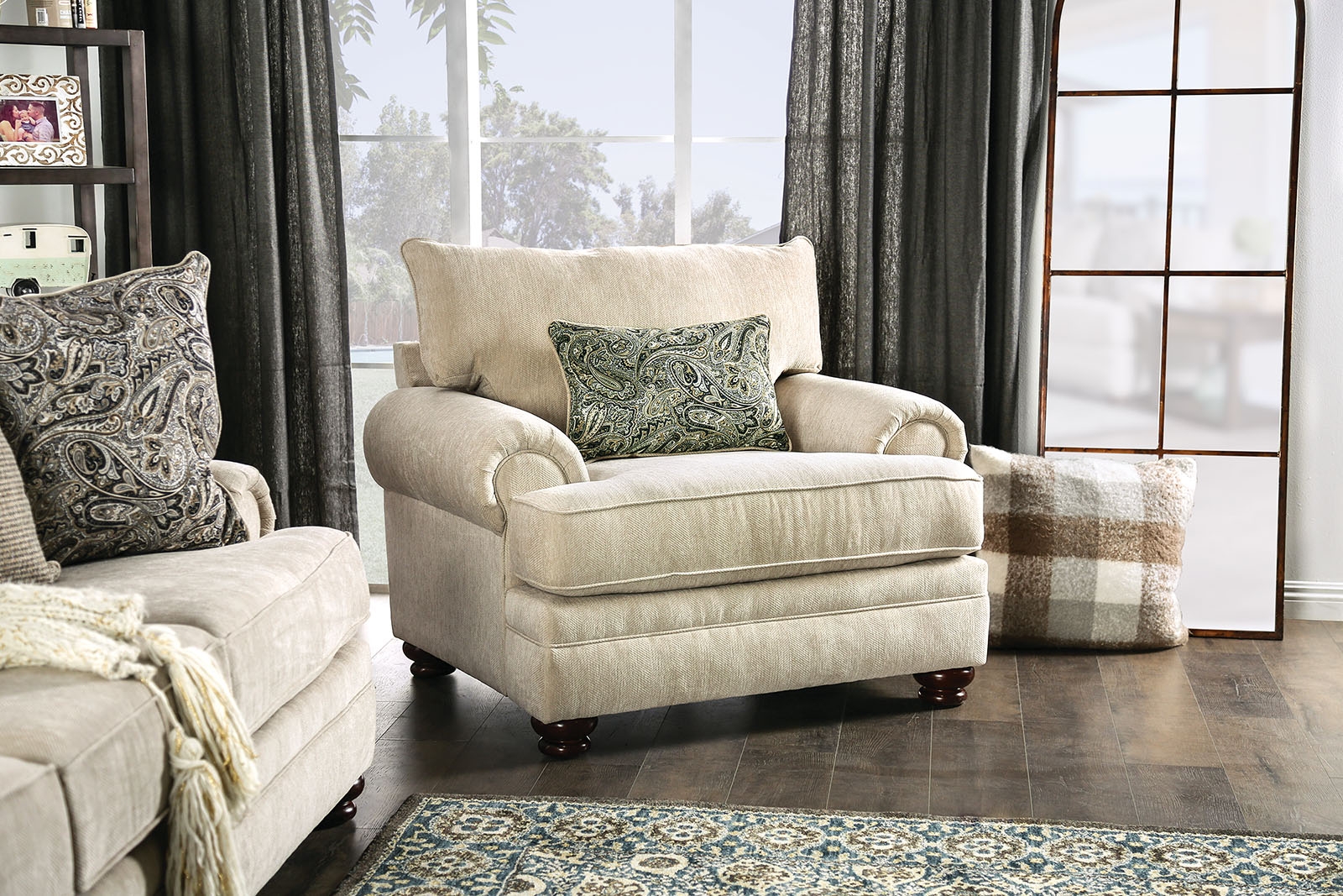Hatfield Chenille Fabric Chair
