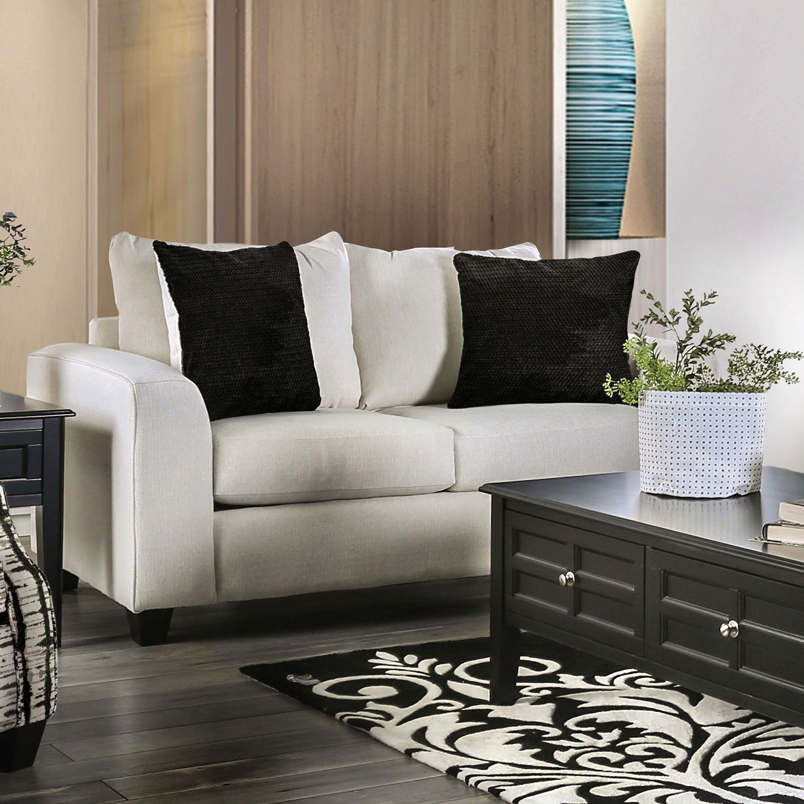 Barnett Fabric Living Room Set