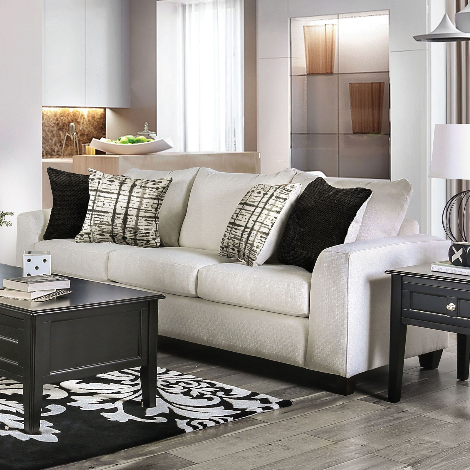 Barnett Fabric Living Room Set