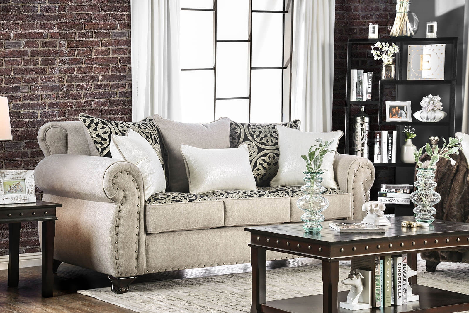 Sinatra Fabric Living Room Set