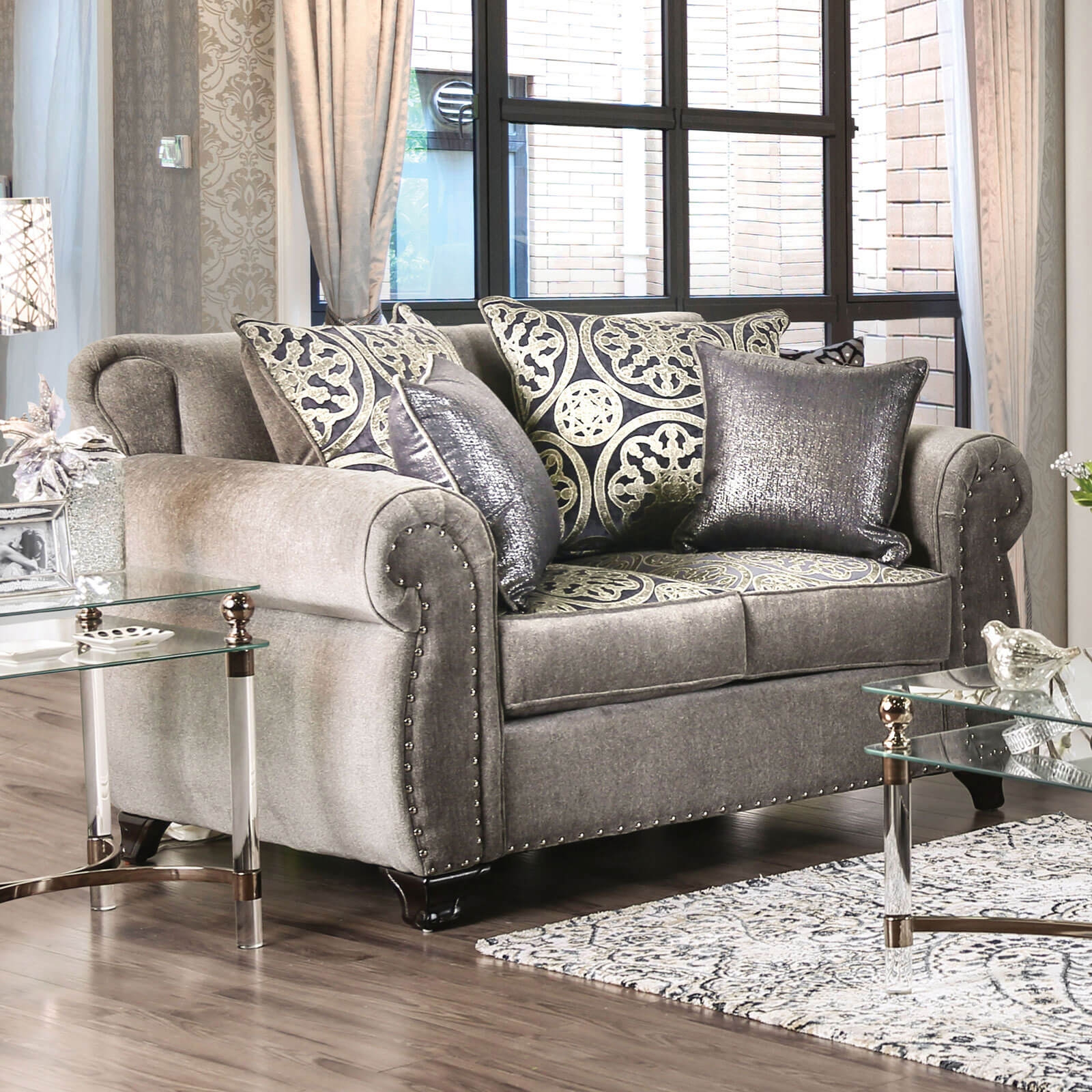 Sinatra Fabric Living Room Set