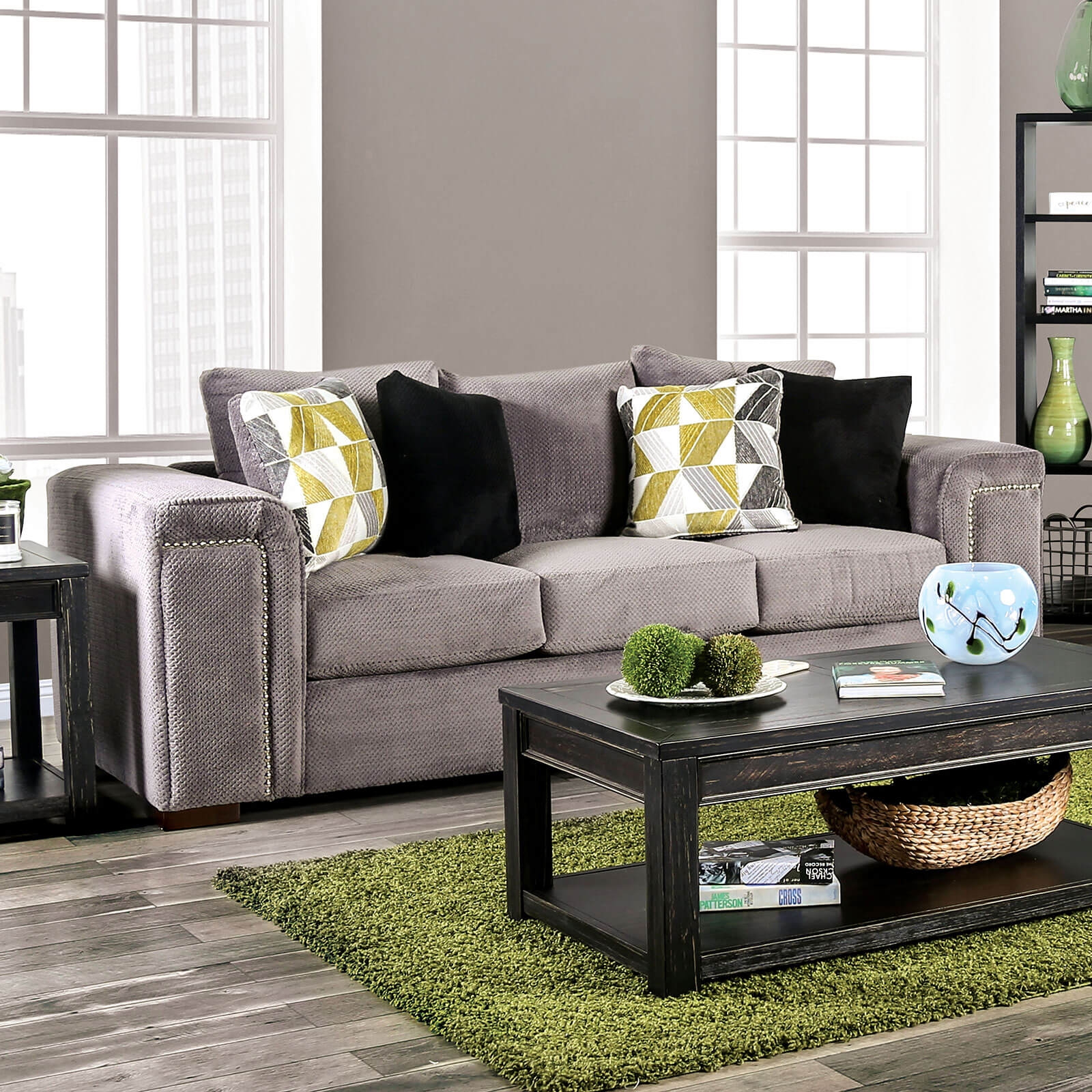 Bradford Fabric Living Room Set