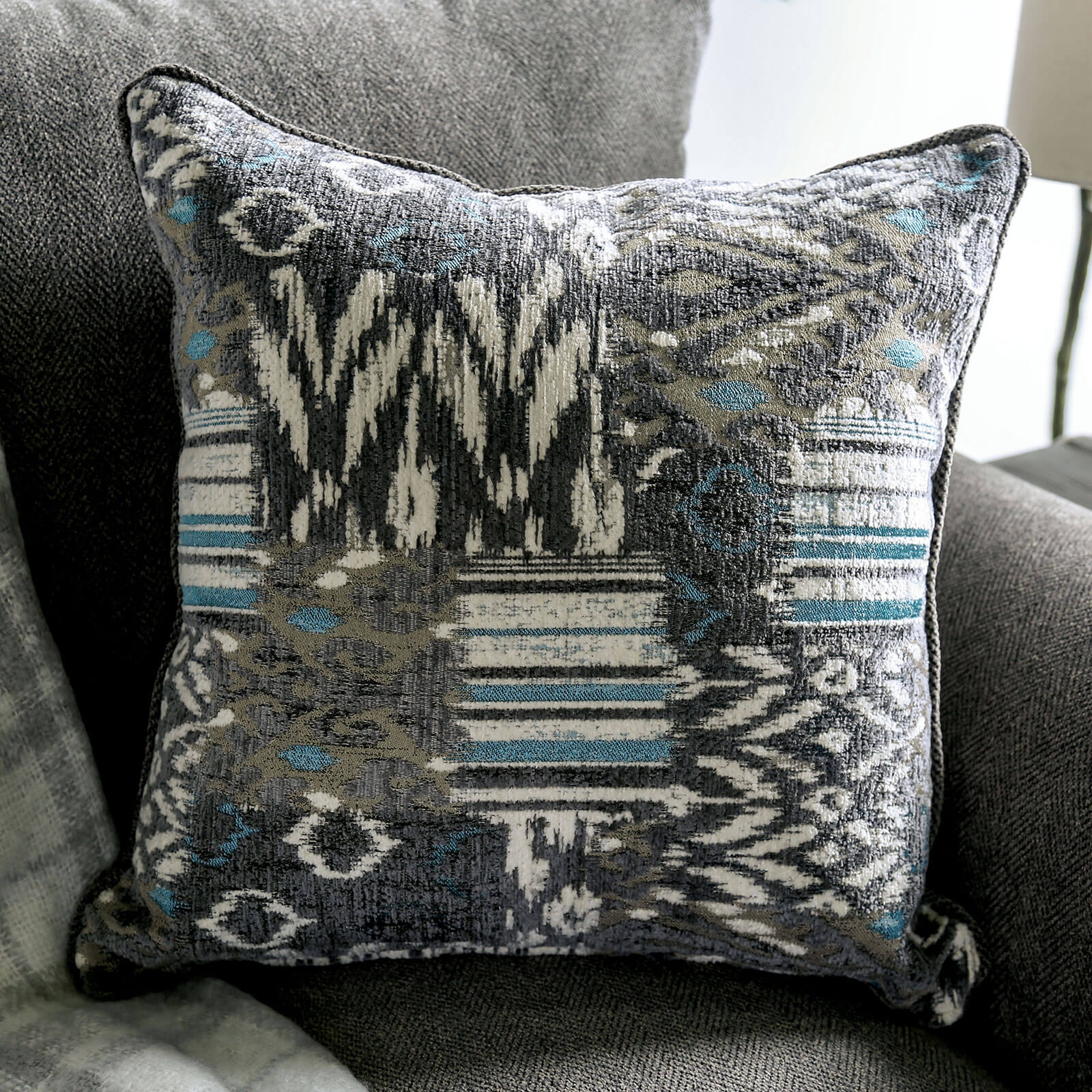 Mott Chenille Fabric Loveseat