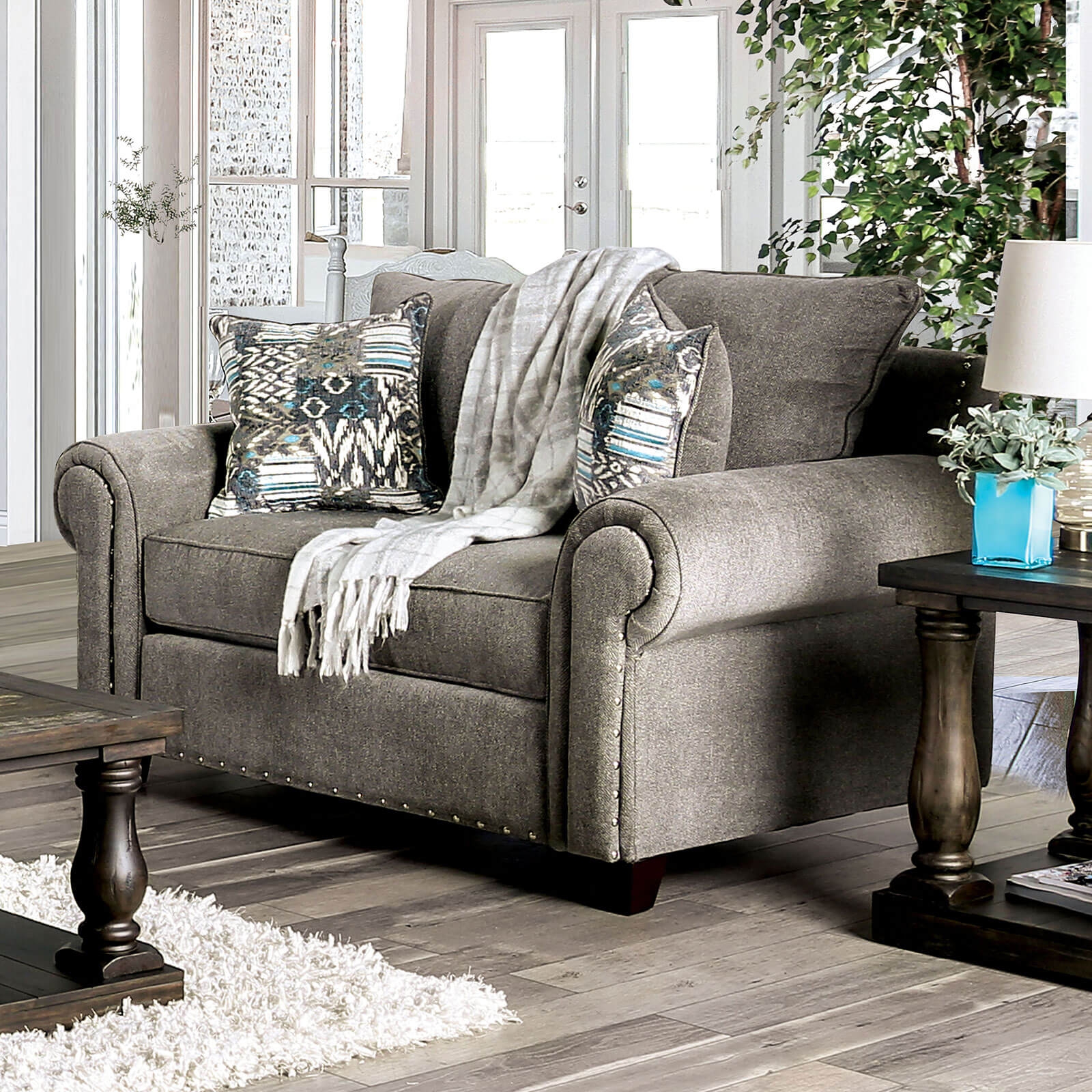 Mott Fabric Living Room Set