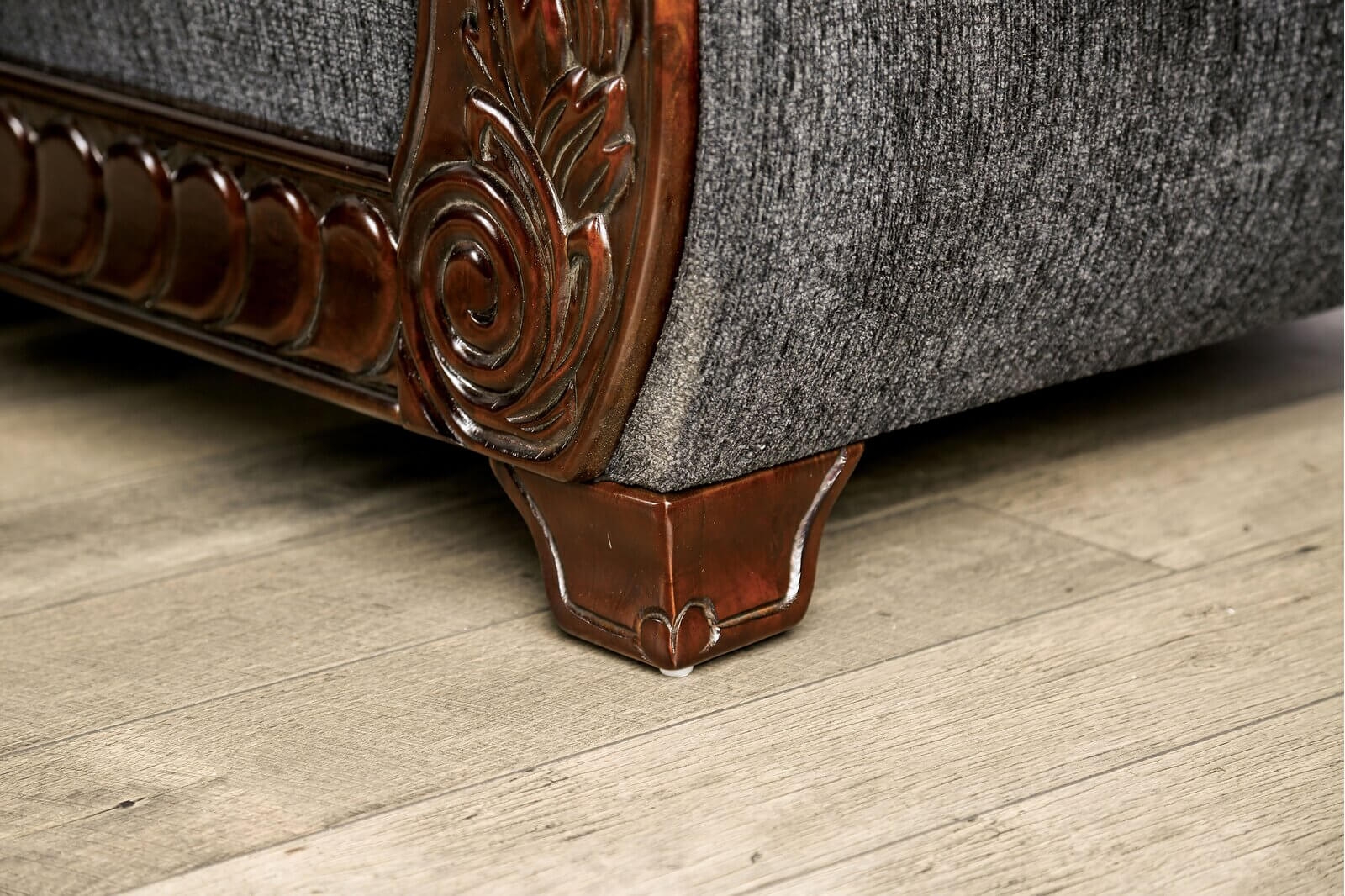 Whitland Fabric/Wood Loveseat