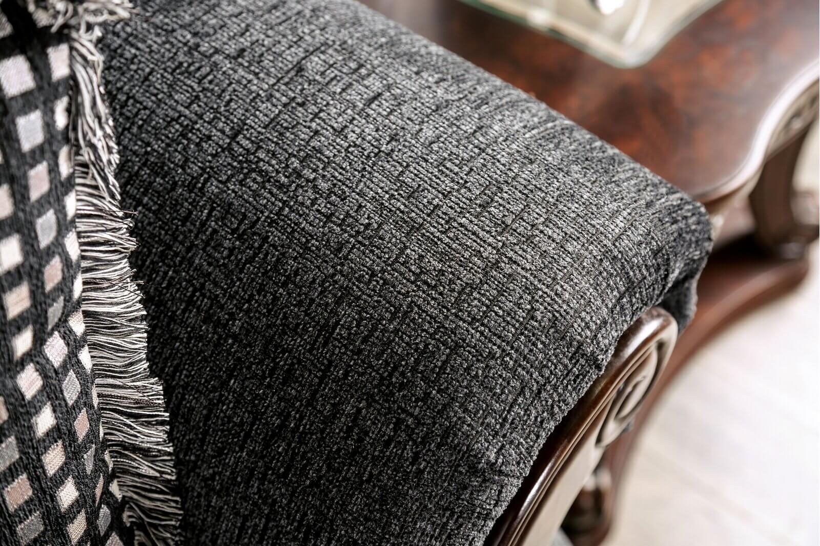 Whitland Fabric/Wood Loveseat
