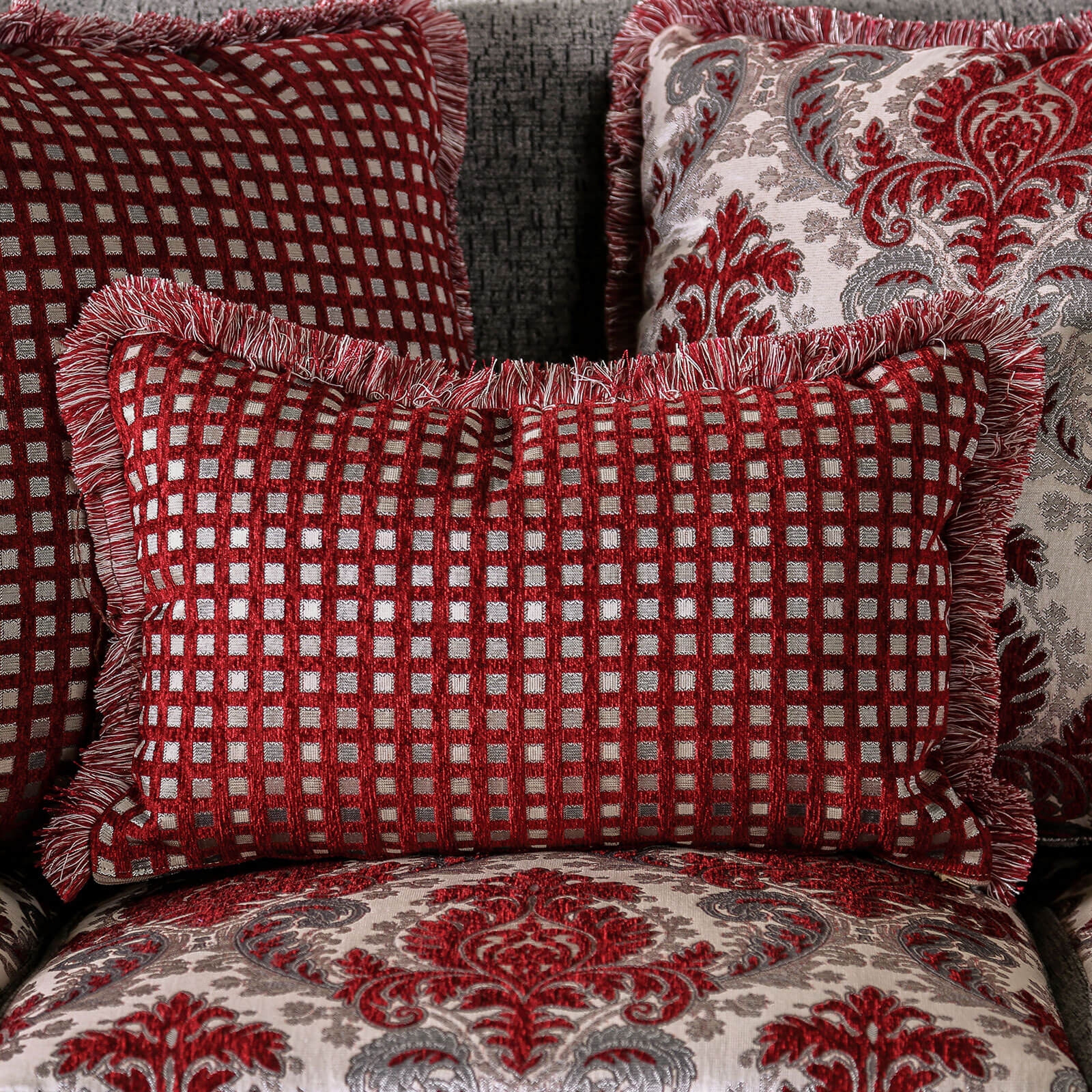 Whitland Fabric/Wood Sofa