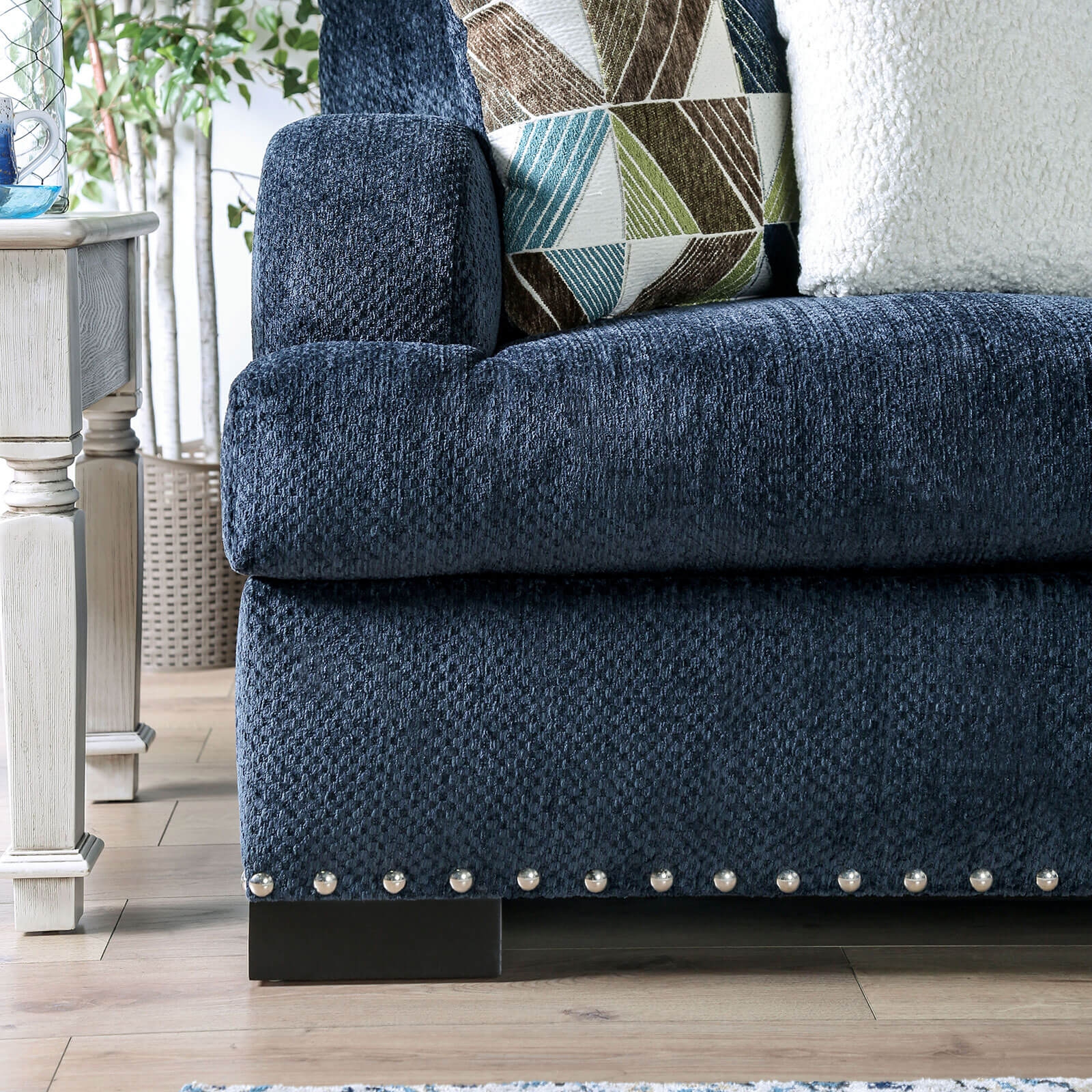 Zayla Fabric Living Room Set
