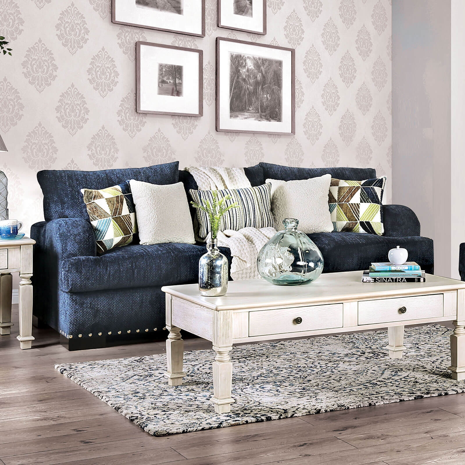 Zayla Fabric Living Room Set