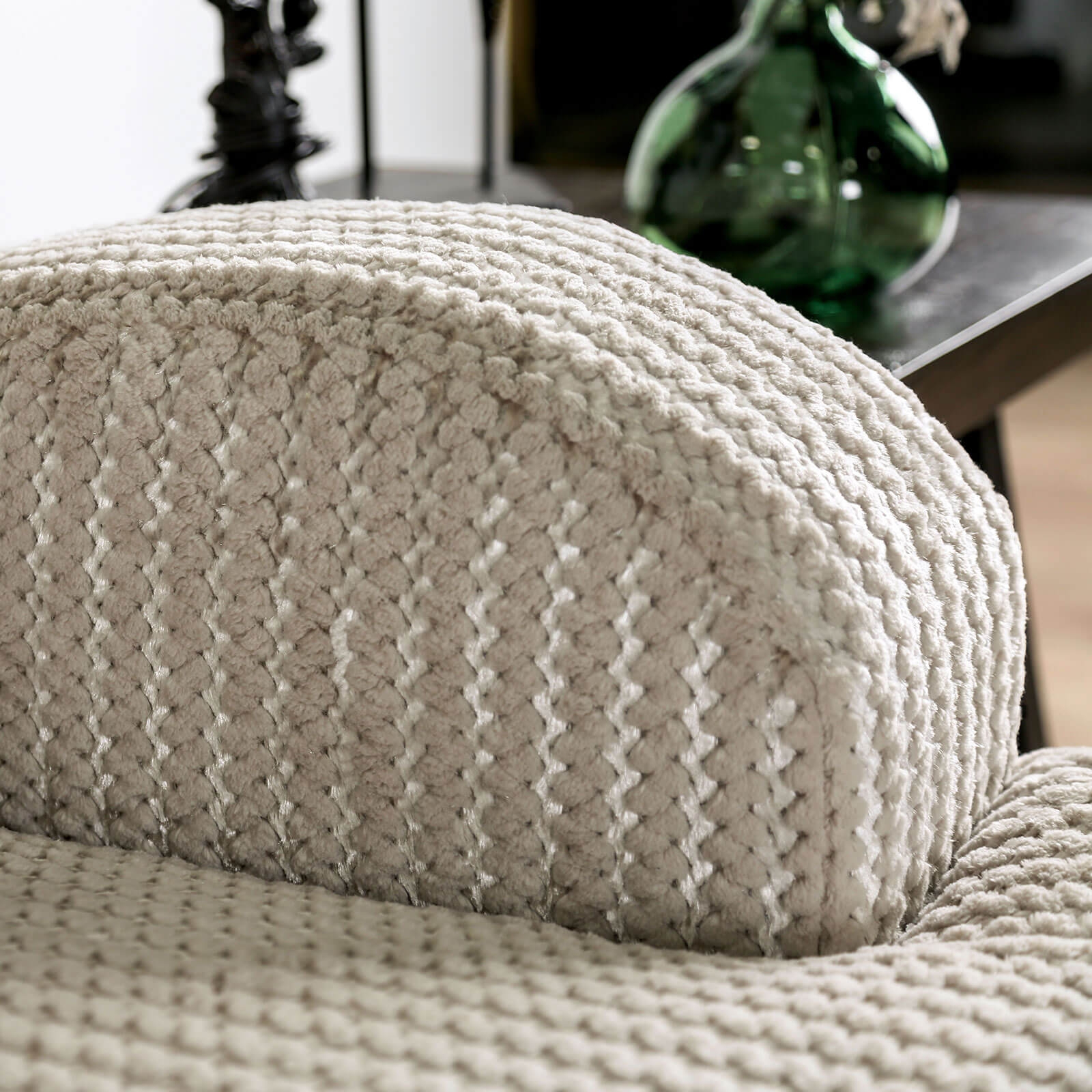Zayla Chenille Fabric Loveseat