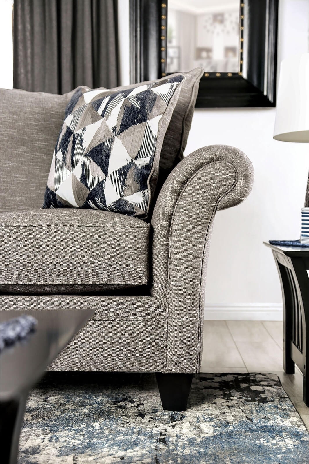 Shelly Fabric Loveseat
