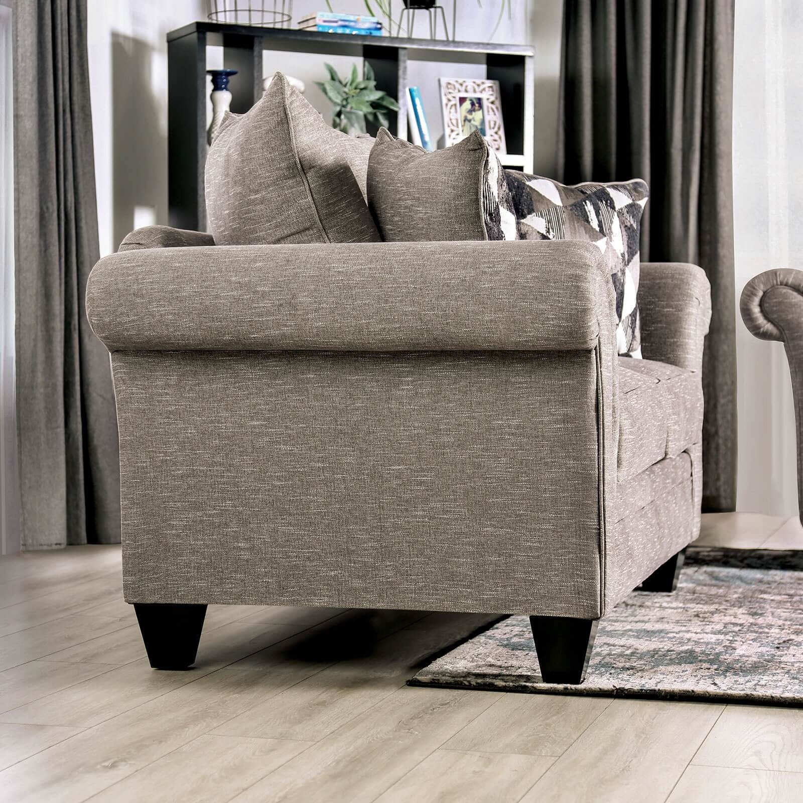 Shelly Fabric Loveseat