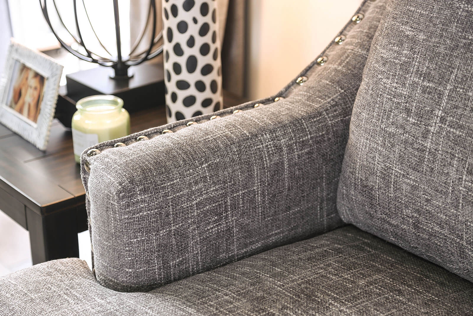Erika Linen Fabric Loveseat
