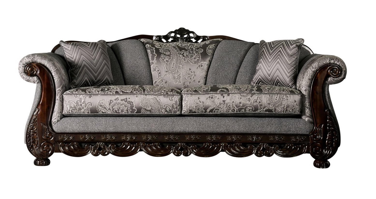 Newdale Fabric/Wood Living Room Set