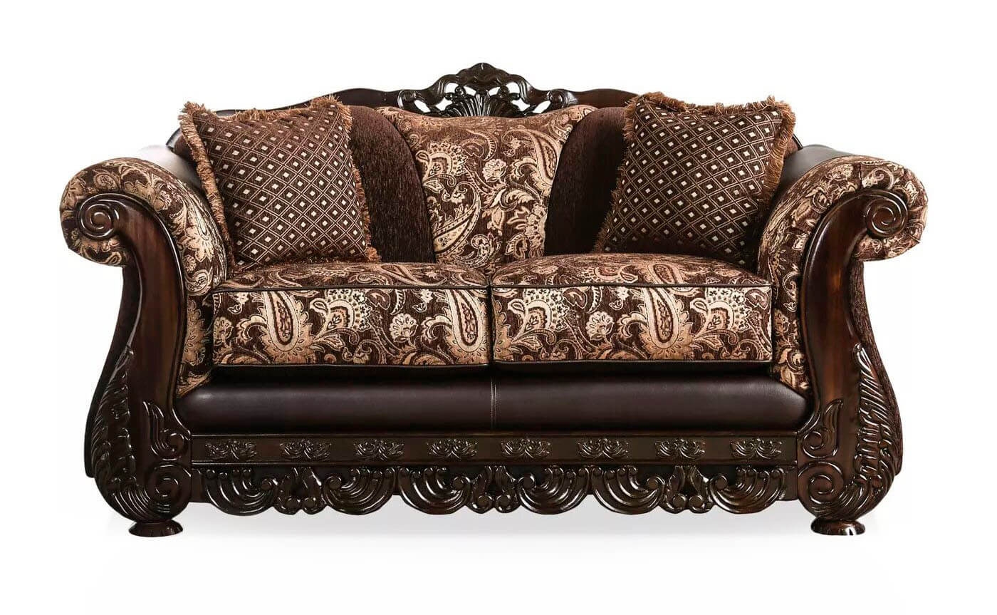 Newdale Fabric/Wood Living Room Set