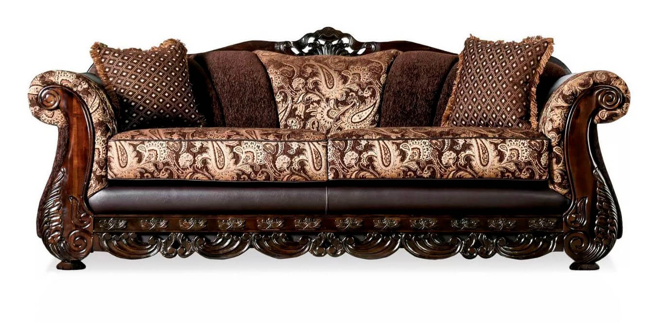 Newdale Fabric/Wood Living Room Set